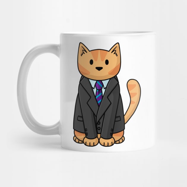 Business Cat by Doodlecats 